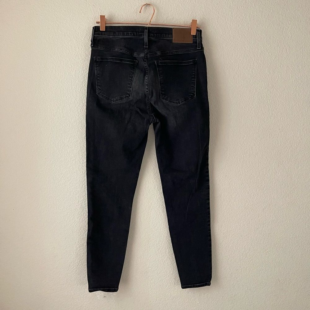 J crew black skinny high rise jeans - Picture 7 of 9